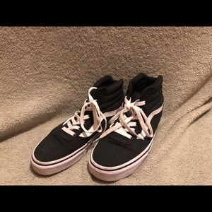 Black High Too Vans